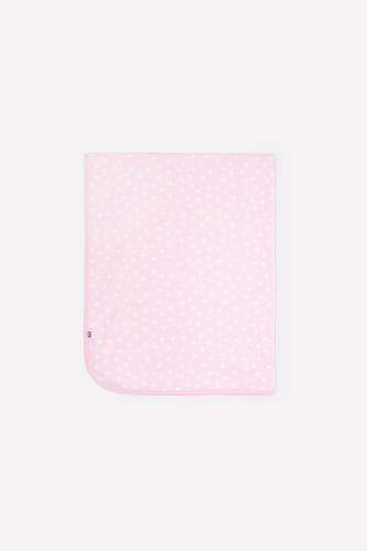 CROCKID Плед для девочки "Слоники", цвет: нежно-розовый, размер - 90*115 см, флис  фото 2