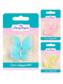 Mary Poppins Набор зажимов "Воздушные бабочки", цвета в ассортименте, 2 шт, 5 см,