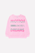 CROCKID Джемпер для девочки К 301122, цвет: розовое облако, размер - 52/86