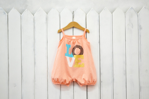 Baby Boom Комбинезон для девочки (цвет персик), размер 68				