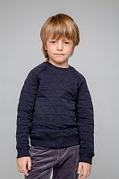 CROCKID Джемпер для мальчика, цвет: черный к350, размер - 56/98