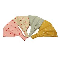 Мегашапка Косынка-повязка для девочки с мишками, 46-48, цвета в ассортименте, 1шт