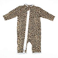 КоКоБи Комбинезон на молнии, Леопард, размер 68