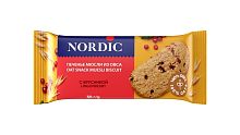 NORDIC Печенье мюсли из овса с брусникой, 30г