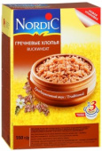 NORDIC Хлопья гречневые требующие варки, 550 гр
