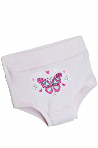 Lets Go Трусы для девочки "Бабочка", лиловый, 68-44 Lets Go Трусы для девочки "Бабочка", лиловый, 68-44