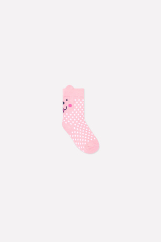 CROCKID Носки для девочки К 9597/11 ФВ, цвет: розовый, размер - 12