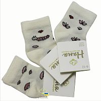 "Няня" Носки трикотажные с рисунком, для девочки, 6-12, 12-24 мес., 1 шт.,