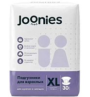 Joonies Подгузники для взрослых, размер XL (95-160 см), 30 шт