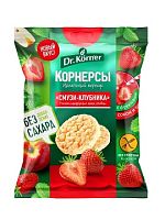 Dr. Korner Хлебцы рисово-кукурузные Смузи-клубника, 40г