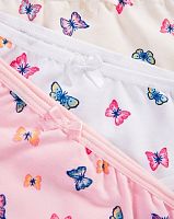 Baykar Трусы для девочки, цвета в ассортименте, с бабочками, 5-6 лет., 1шт