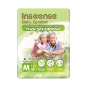 Inseense Daily Comfort Подгузники-трусики для взрослых размер M (60-100 см), 10 шт