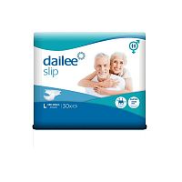 Dailee Подгузники для взрослых, размер L (100-150 см), 30 шт.