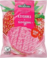 Dr. Korner Злаковый десерт «Клубника и йогурт» рисовый, 34 г 
